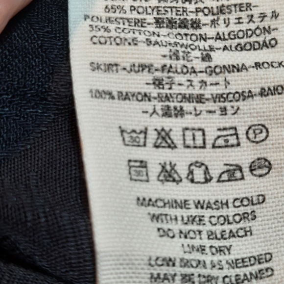 Free People Black Crochet Boho Dresz - Picture 5 of 5